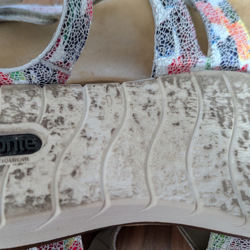 Multicolor Remonte soft sandals - Picture 4 of 6